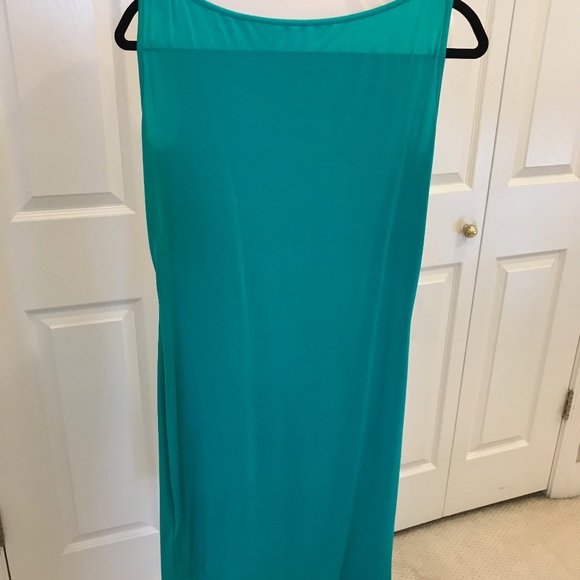 Cavalli Cut-out Dress In Kelly Green & Navy-NWOT - Picture 8 of 8